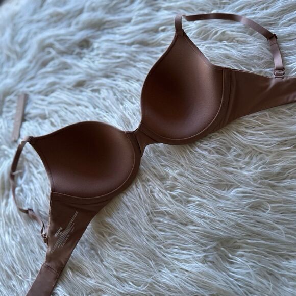 Skims Fits Everybody T-Shirt Bra Sienna Size 30D - Picture 7 of 8